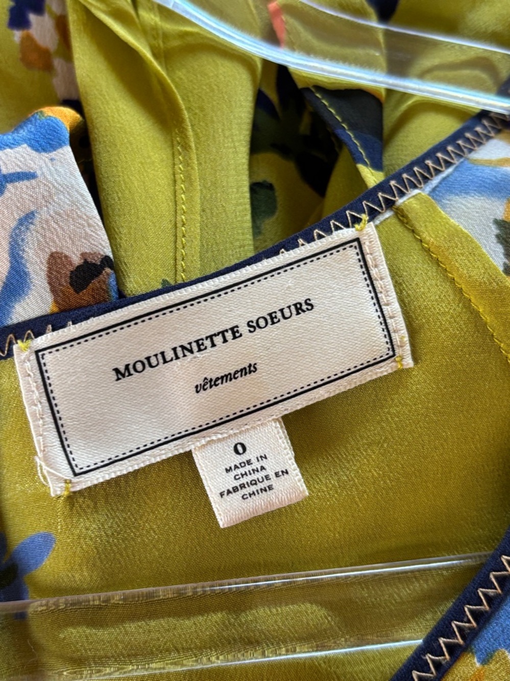 Moulinette Soeurs 100% silk floral dress - Picture 7 of 12